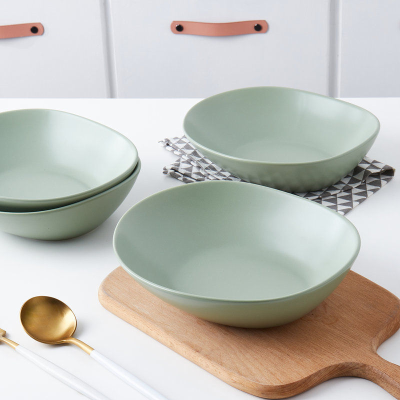Ensemble de bols en porcelaine Stone Lain Delilah, Miel