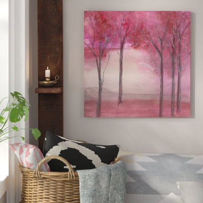 « under the tree », reproduction d’art sur toile tendue