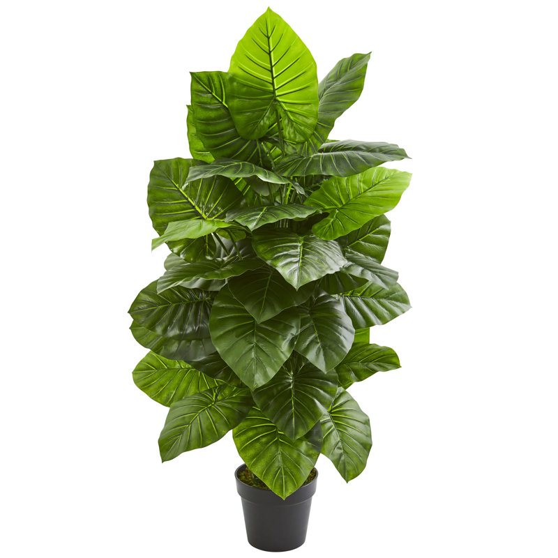 Plante de feuillage artificiel 48" dans un pot de fleurs