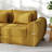 Boneless 102" King Size Compression Boneless Sleeper Sofa, Convertible Folding Cloud Couch with 3 Pillows, Soft Chenille, No Assembly Required-1321806663