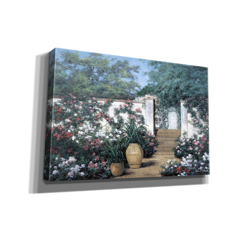 «Jardin de fleur» par Diane Romanello, H 40 po x l 60 po