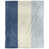 Bleu marine / crème / argent métallique