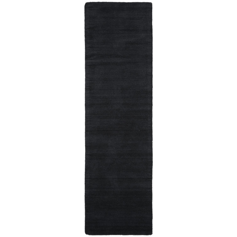 Frann Hand Tufted Wool Solid Color Rug