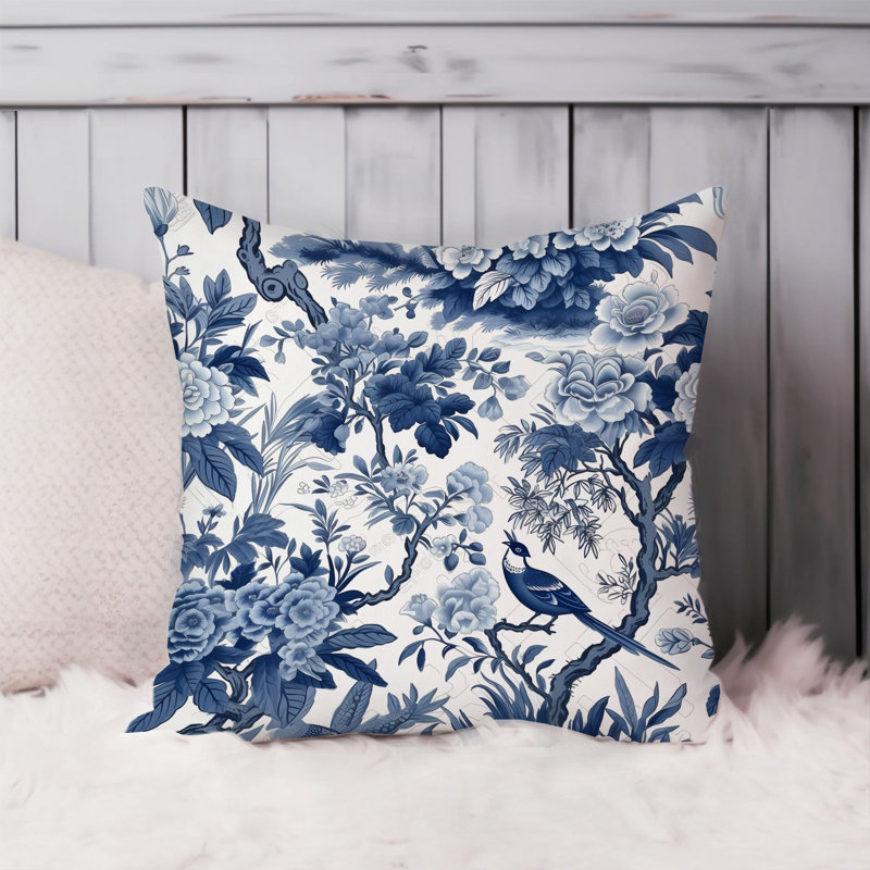 Animaux, style asiatique, motif chinois IV, oiseaux, H 20 po x l 20 po, Animaux, style asiatique, motif chinois IV