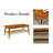 Woven Shelf Coffee Table