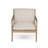 Outdoor Acacia Wood Armchair Set of 2