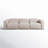 Amed 124" Genuine Leather Power Reclining Sofa-121634795