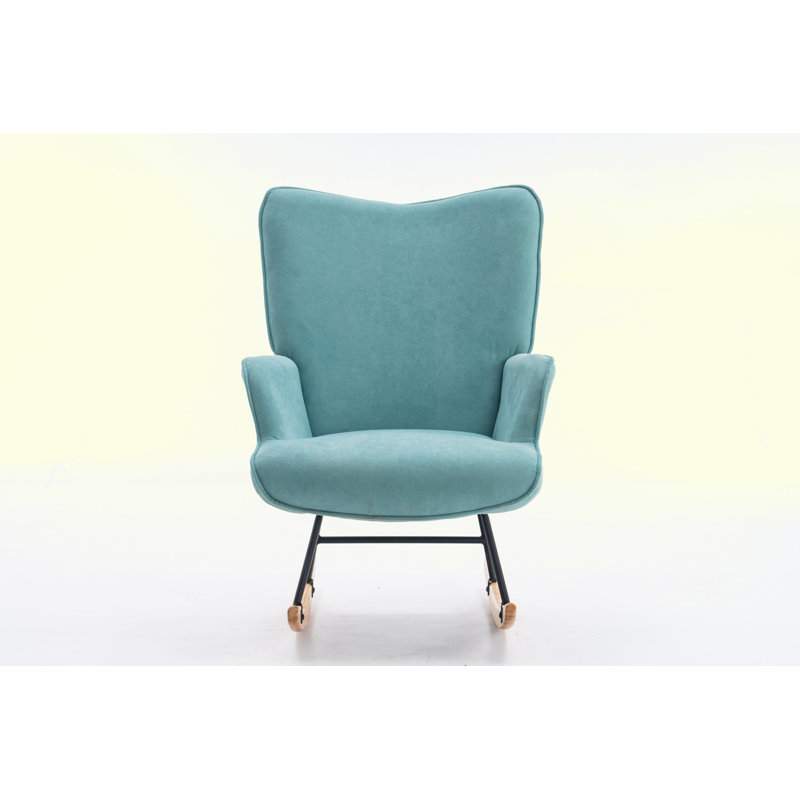 Chaise berçante Khurshida, Vert