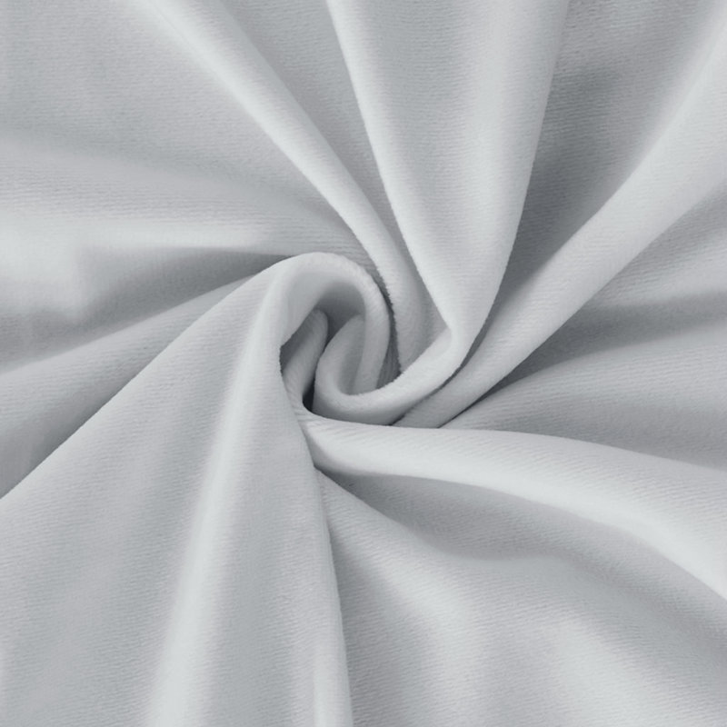 Paire de rideaux occultant Hegewisch, Blanc, L 37 po x L 84 po