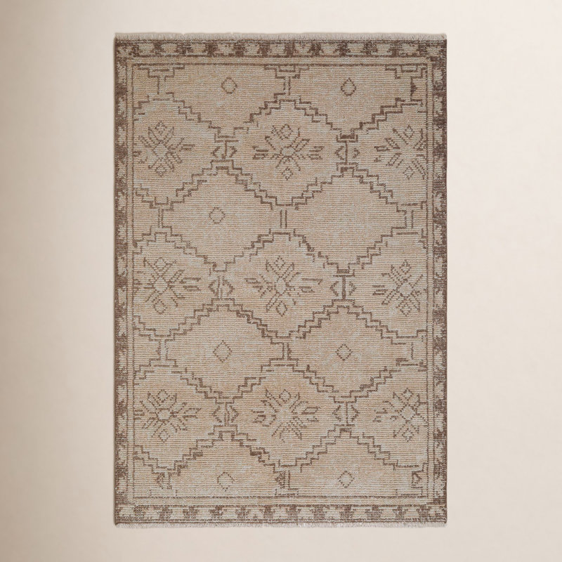Putney Hand Knotted Wool Paul Rug, Rectangle 5' x 8'