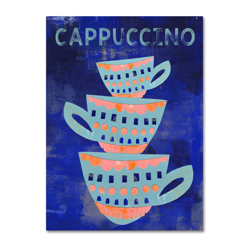 « coffee 4 », reproduction d’impression sur toile tendue, H 24 po x l 18 po x P 2 po