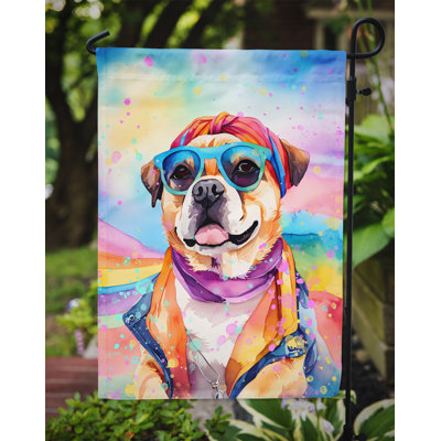 Hippie Dawg Garden Flag