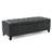 Stylish Dark Gray Storage - 20.50D X 51.00W 16.97H Enhances Your Living Area Decor Improves Room Appearance-120995631