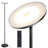 Trivian 70.9'' Black LED Torchiere Floor Lamp