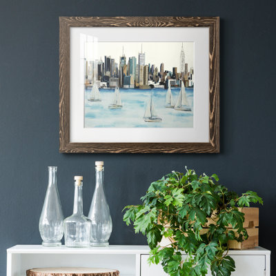 Boat City Boat City - peinture encadrée