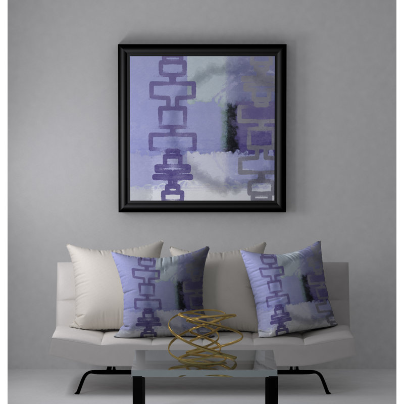 Housse de coussin décorative carrée en Fizz, 18" x 18"