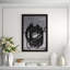 Movement 3' Framed Print on Glass