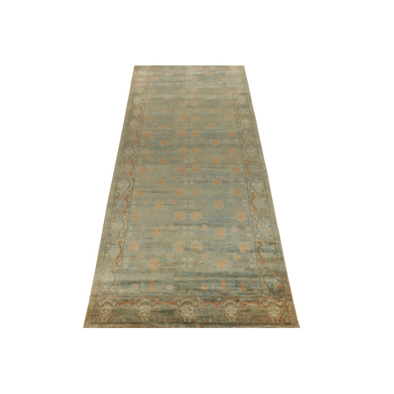 One-of-a-Kind Runner 4’10” X 12’10” Hand Knotted Area Rug