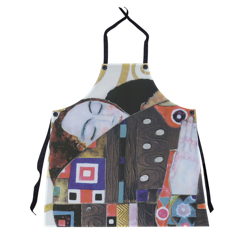 Bib Apron, Yellow/Orange