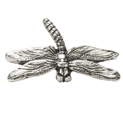 Water Garden dragon fly knob in Chalice