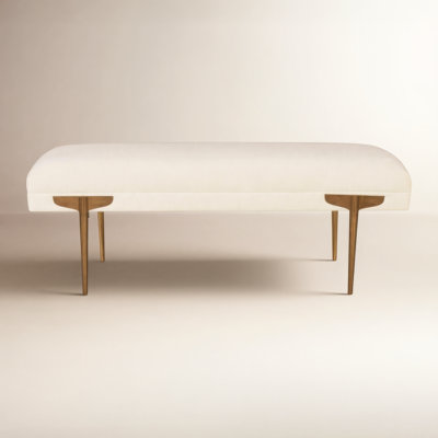 Amplitude 54" Velvet Bedroom Bench