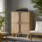 Log-inspired Solid Wood Four-Door Sideboard
