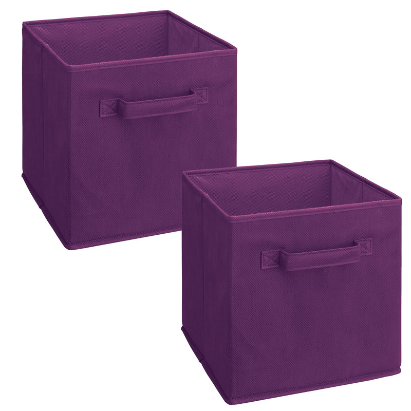 Cubeicals Fabric Drawer, Purple, 2