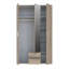 Rakita 3 Door Manufactured Wood Wardrobe