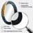 Gold Teal Minimalism Spiral Poteries I - Modern Oval Wall Mirror-504600910