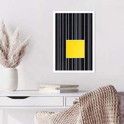 «Yellow Box Self Storage» par Alex Dunn - reproduction de cadre photo simple