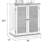 15 Pair Solid Wood Shoe Storage Cabinet