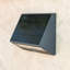 Matte Black 14.1cm H Solar Powered Integrated LED Outdoor Sconce with Dusk to Dawn