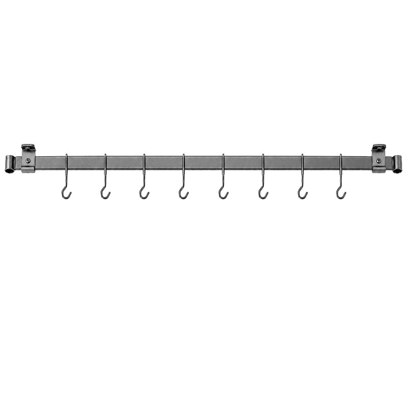Steel Handcrafted Rectangle Wall Mounted, 5.5" H x 48" W x 2" D