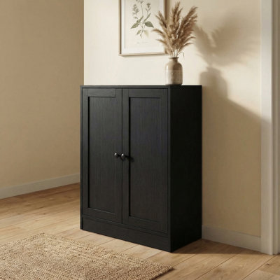 31.5"H X 23.6"W X 15.8"D 2 Door Accent Cabinet