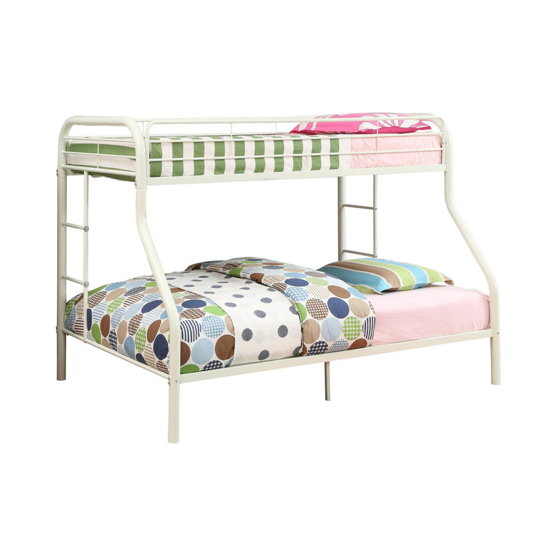 Keyson Kids Twin Over Full Bunk Bed, White