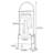 Luxury Coat Rack with Dual Storage & Mobility