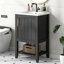 Meuble-lavabo de 20 po avec lavabo