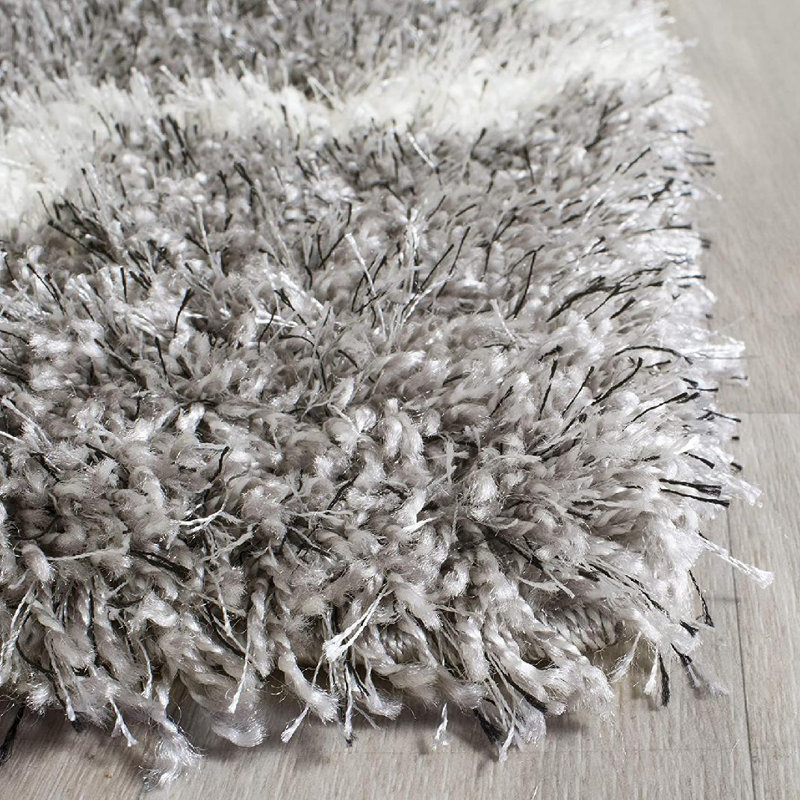 Bertl Sgm-Montreal Shag Performance Geometric Rug, Runner 2'3" x 7'