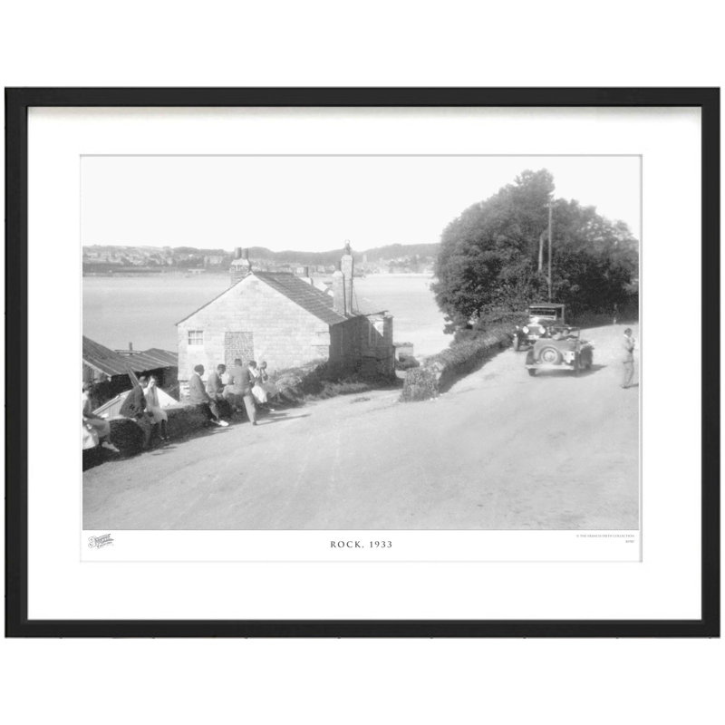 Rock, 1933 by Francis Frith - Single Picture Frame Print, 60cm H x 80cm W x 2.3cm D