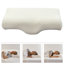 Oreiller cervical Home-Complet - Oreiller en mousse viscoélastique avec housse lavable - Oreillers profilés pour dormeurs latéraux, dos et ventre