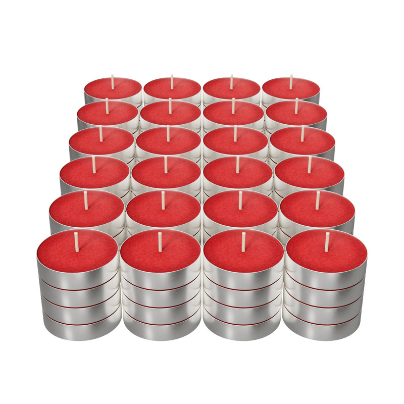 Ensemble de 192 bougies chauffe-plat parfumées à la cannelle 192 pièces
