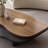 Wabi-sabi style solid wood coffee table-590519733