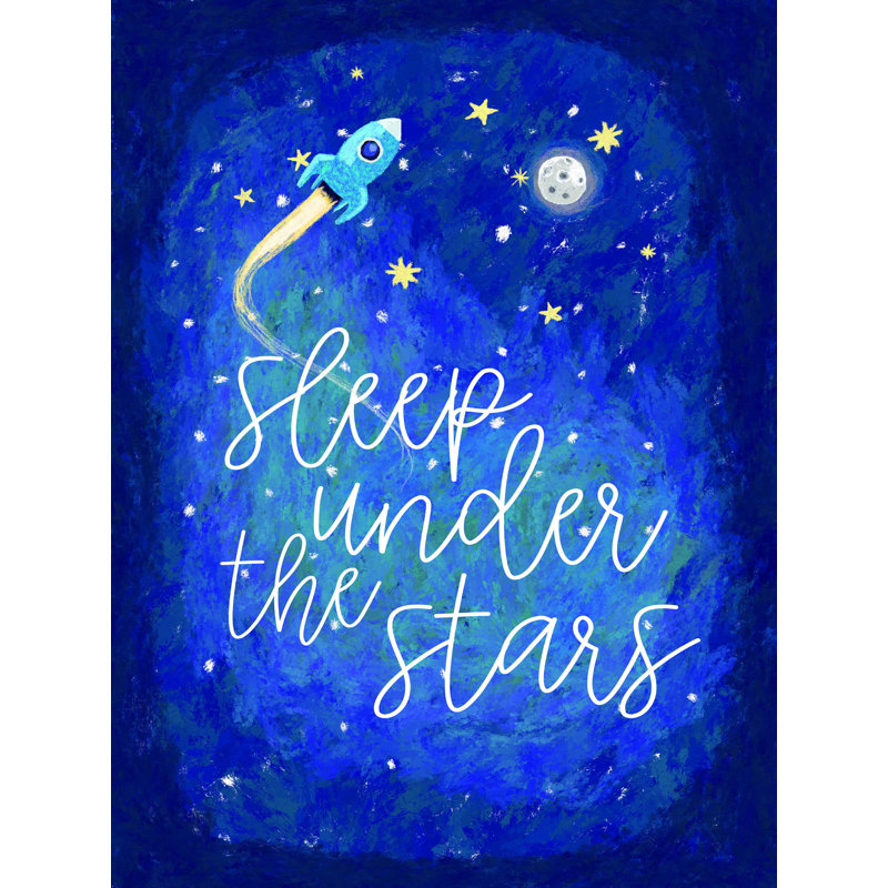 " Sleep Under Stars ", 48" H x 36" W