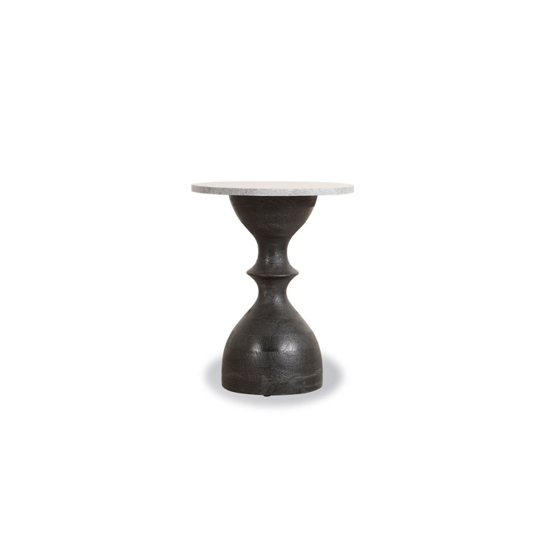 Palm Desert Marble End Table