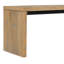L'ensemble de salle à manger 3 pièces contient 2 bancs-1372978749