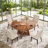 47 Inch Round Dining Table-1290617957
