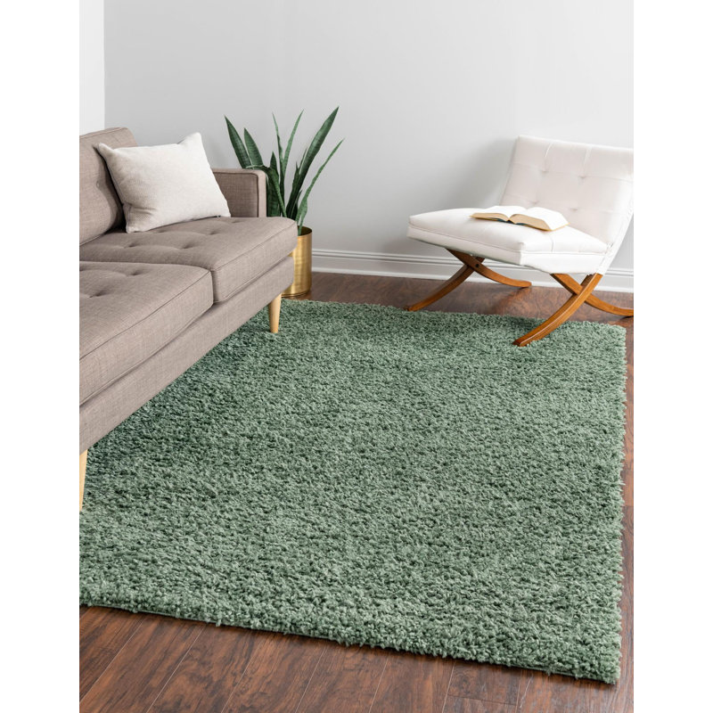 Tapis sauge tissé à la machine Wegate, Rectangle 10 pi x 13 pi 1 po