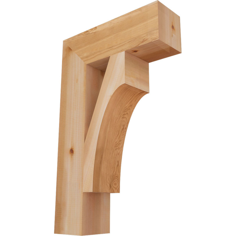 Support Westlake Block, Cèdre rouge de l'Ouest (lisse), H 32 po x l 5,5 po x P 20 po