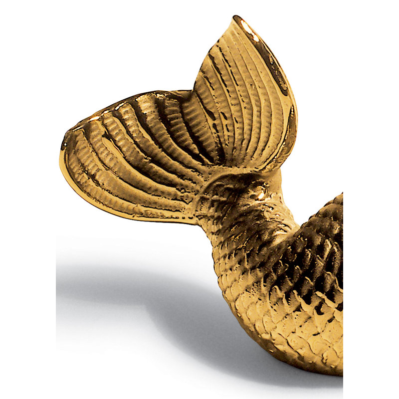 Day Dreaming at Sea Figurine, Gold