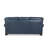 Copola 86" Genuine Leather Rolled Arm Sofa-64591516